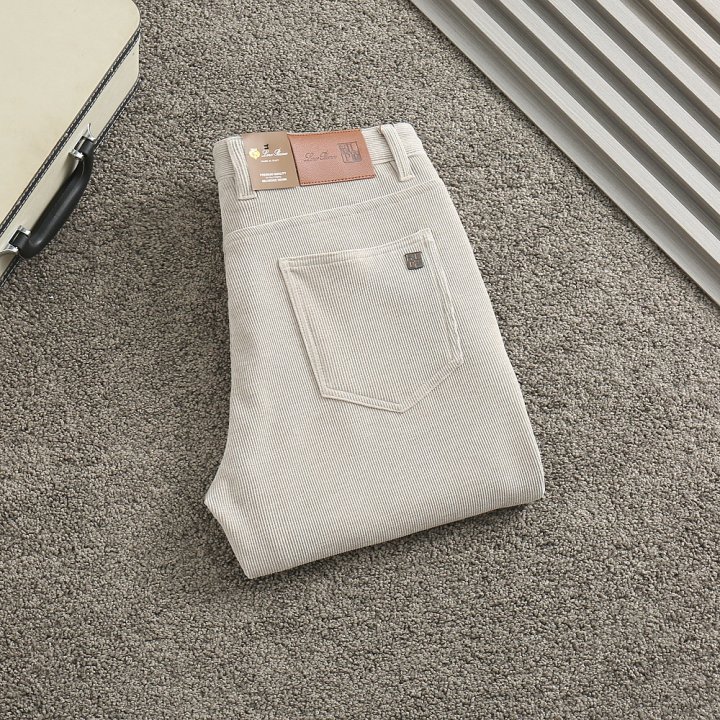 로로피아나  파츠로고 코듀로이 팬츠