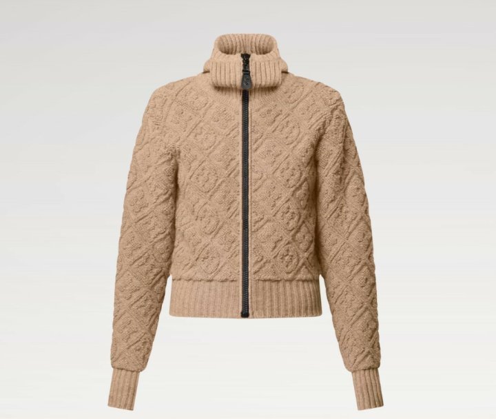 루이비통  모노그램 타월링 집업 후디