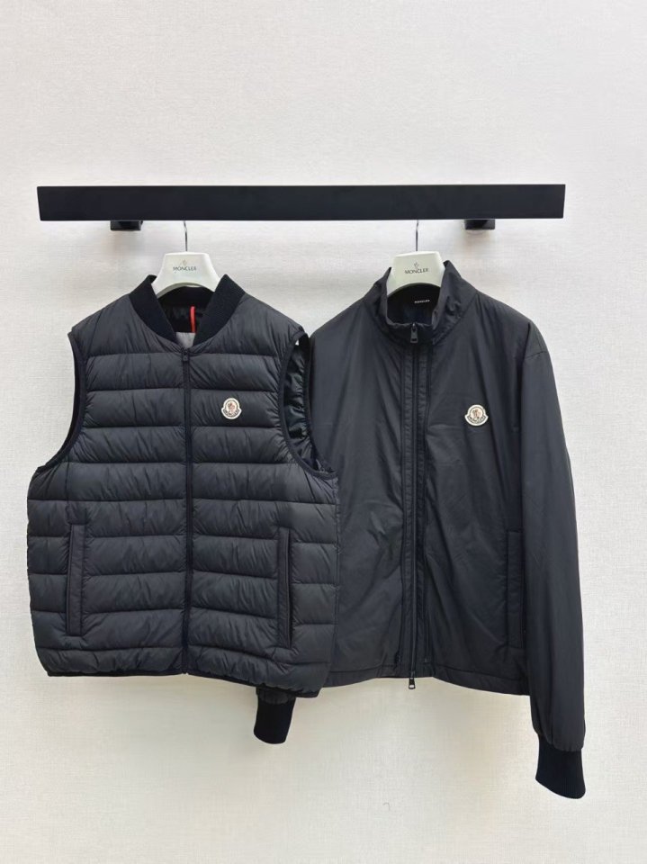 몽클레어  92021 베르니 쇼트 재킷 & 다운 베스트 세트