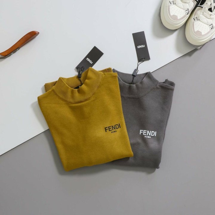 펜디  FD로마 로고 니트 스웨터