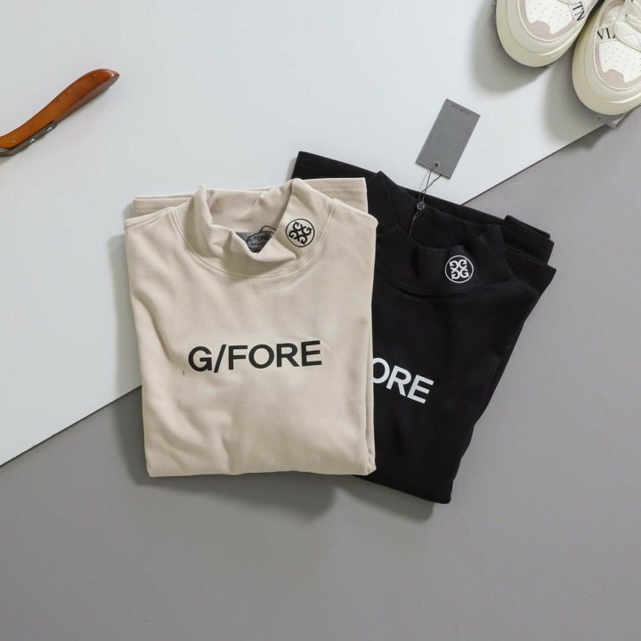 지포어  모크넥 약기모 골프 티셔츠  