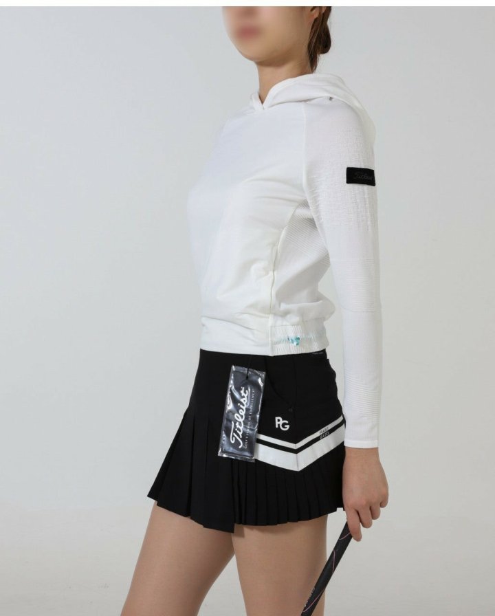 타이틀리스트  우먼 방풍 후드 스웨터  