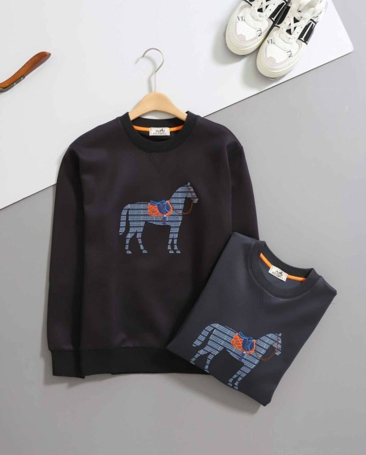 에르메스  홀스 코튼 맨투맨   