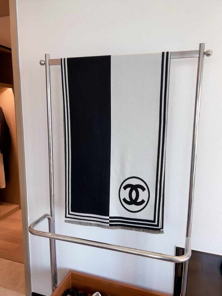 샤넬  캐시미어 숄머플러