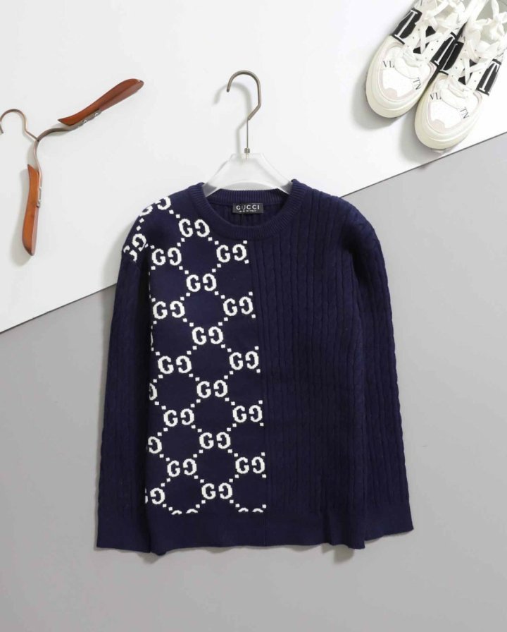 구찌    GG쟈갸드 울 니트 스웨터  